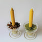 6" Beeswax Herb Taper Candles Meditation/Intention