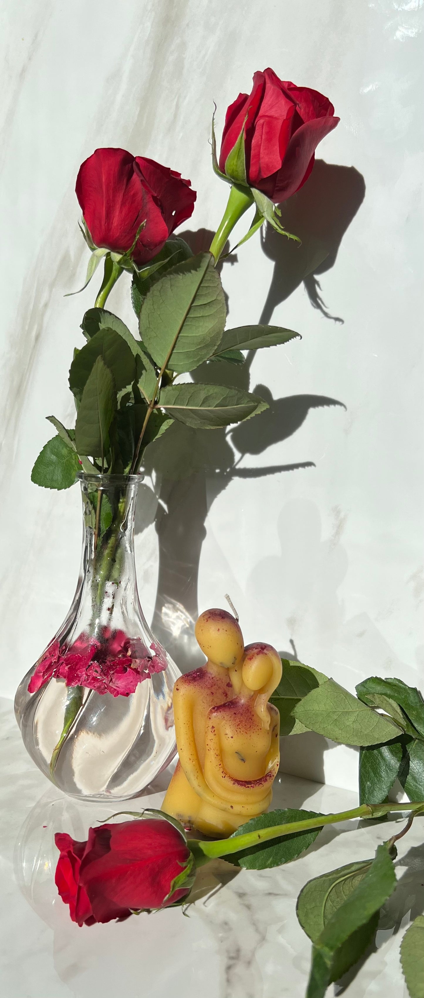 His & Her Surrounded by Love Candle