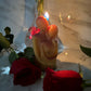 His & Her Surrounded by Love Candle